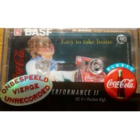 BASF Musicassetta Vergine - Collezione COCA COLA 1955 - Nastro Position normal - Min 90 