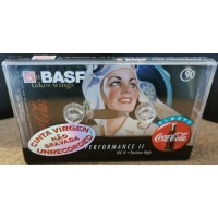 Musicassetta BASF Vergine - Collezione COCA COLA 1955 - Nastro Position normal - Min 90 -