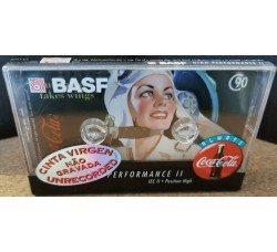 BASF Musicassetta Vergine - Collezione COCA COLA 1955 - Nastro Position normal - Min 90 -