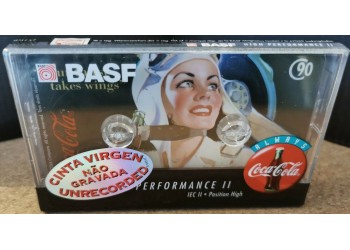 BASF Musicassetta Vergine - Collezione COCA COLA 1955 - Nastro Position normal - Min 90 -