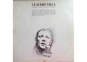 Claudio Villa ‎– Musica Mia Dolce Musica  (LP, Album) 