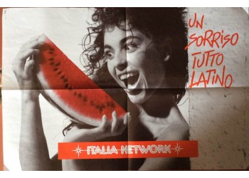  Poster Italia Network  - Un sorriso tutto Latino cm 60 x cm 40