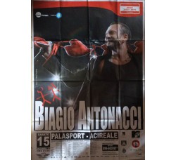 BIAGIO ANTONACCI - Locandina Tour 2007 Acireale