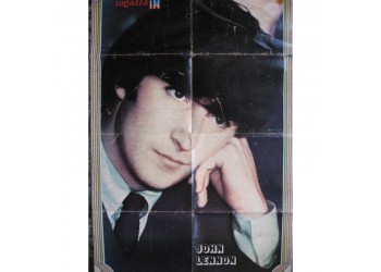 BEATLES J. Lennon "Ragazza IN" Super Poster