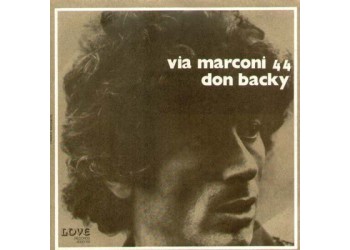 Don Backy ‎– Via Marconi 44 - 45 RPM