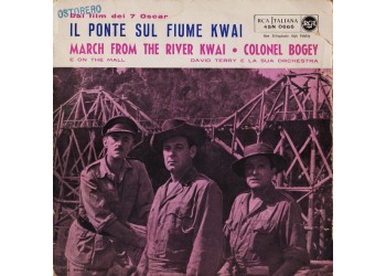 David Terry E La Sua Orchestra* ‎– March From The River Kwai / Colonel Bogey - 45 RPM