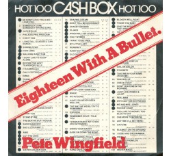 Pete Wingfield ‎– Eighteen With A Bullet.  - 45 RPM