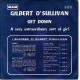 Gilbert O'Sullivan ‎– Get Down - 45 RPM
