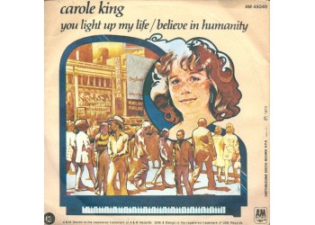Carole King ‎– You Light Up My Life / Believe In Humanity - 45 RPM