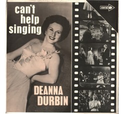 Deanna Durbin ‎– Can't Help Singing - LP/Vinile