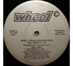 Deep Aural Penetration ‎– The Philly E.P. - Vinile