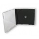 MUSIC MAT - 10 Custodie Macchinabili per 1 CD/DVD - Case 10,4mm con Vassoio Nero