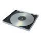 MUSIC MAT - 10 Custodie Macchinabili per 1 CD/DVD - Case 10,4mm con Vassoio Nero