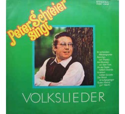 Peter Schreier ‎– Peter Schreier Singt Volkslieder - LP/VINILE