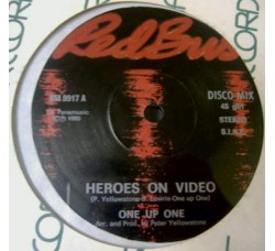 One Up One ‎– Heroes On Video - Vinyl, 12", 45 RPM, Uscita: 1985 - 