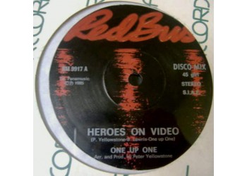 One Up One ‎– Heroes On Video - Vinyl, 12", 45 RPM, Uscita: 1985 - 