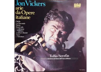 Jon Vickers ‎– Arie Da Opere Italiane - LP/Vinile