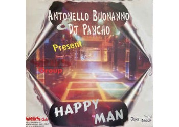 Antonello Buonanno, DJ Pancho ‎– Happy Man - LP/VINILE
