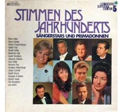 Various ‎– Stimmen Des Jahrhunderts - Sängerstars Und Primadonnen - LP/VINILE