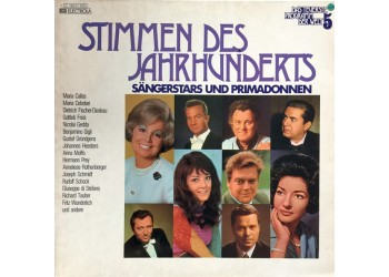 Various ‎– Stimmen Des Jahrhunderts - Sängerstars Und Primadonnen - LP/VINILE