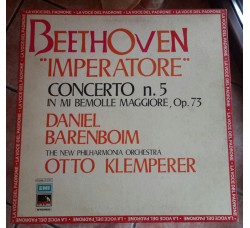 Beethoven, Daniel Barenboim, Otto Klemperer ‎– Concerto N. 5 - LP/Vinile 