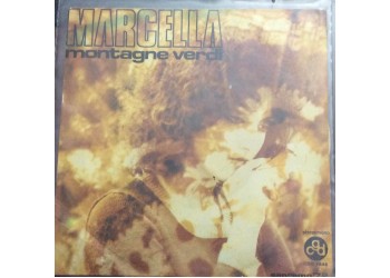 Marcella - Montagne verdi - Copertina Etichetta CGD 7846 (7")