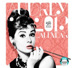 AUDREY HEPBURN - Calendario UFFICIALE 2019 - Contiene  POSTER