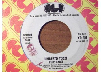 Umberto Tozzi ‎– Può Darsi - 45 RPM