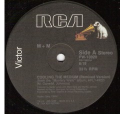 M + M ‎– Cooling The Medium / Come Out And Dance - LP/Vinile