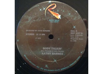 Kathy Barnes ‎– Body Talkin' - LP/Vinile