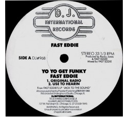 Fast Eddie ‎– Yo Yo Get Funky - LP/Vinile