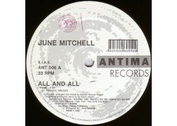 June Mitchell ‎– All And All - LP/Vinile