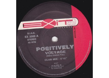 Voltage ‎– Positively - LP/Vinile