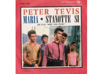 Peter Tevis ‎– Maria / Stanotte Si - 45 RPM * 