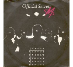 M  ‎– Official Secrets - 45 RPM - Prima edizione 1980