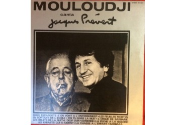 Mouloudji ‎– Mouloudji Canta Jacques Prévert