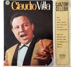 Claudio Villa ‎– Canzoni Celebri Vol. 3 - Vinyl, LP  - Uscita: 1964