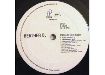 Heather B. ‎– If Headz Only Knew / No Doubt
