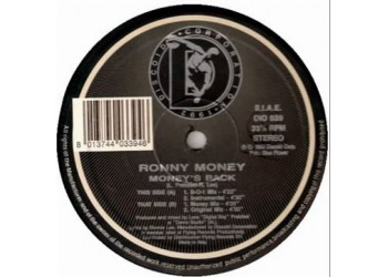 Ronny Money ‎– Money's Back