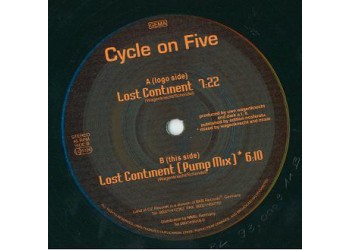 Cycle On Five ‎– Lost Continent