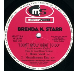 Brenda K. Starr ‎– I Don't Know What To Do