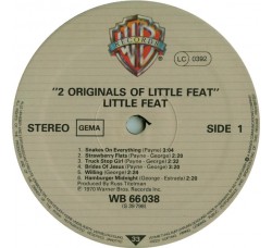 Little Feat ‎– 2 Originals Of Little Feat