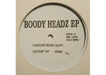 Boody Headz ‎– Boody Headz EP,  Vinyl, 12", Promo, White Label, 