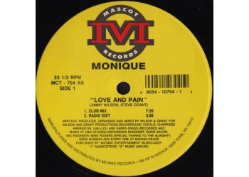 Monique – Love And Pain