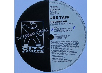 Joe Taff ‎– Holdin' On