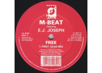 M-Beat Featuring E.J. Joseph ‎– Free