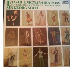 Sir Edward Elgar, The Chicago Symphony Orchestra, The London Philharmonic Orchestra, Georg Solti ‎– Enigma Variations, Overture Cockaigne - London Town