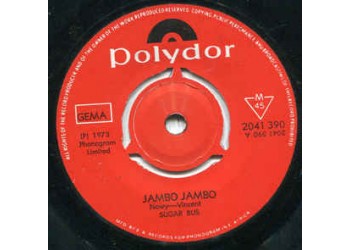 Sugar Bus ‎– Jambo Jambo / Strange Love