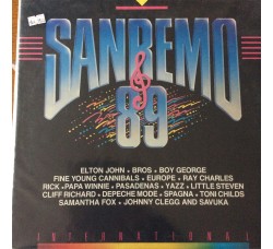 Sanremo 89 International -  Artisti Vari - 2 LP/Vinile