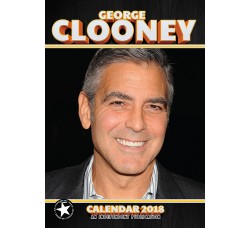 GEORGE CLOONEY -  Calendario  Calendar 2018